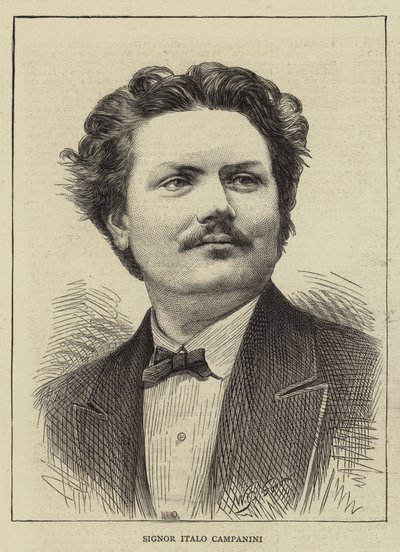 イタロ・カンパニーニ氏 作： William Biscombe Gardner